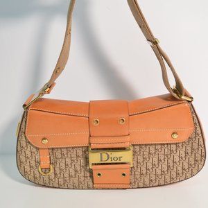 Dior Vintage Colombus Diorissimo Canvas With Leather